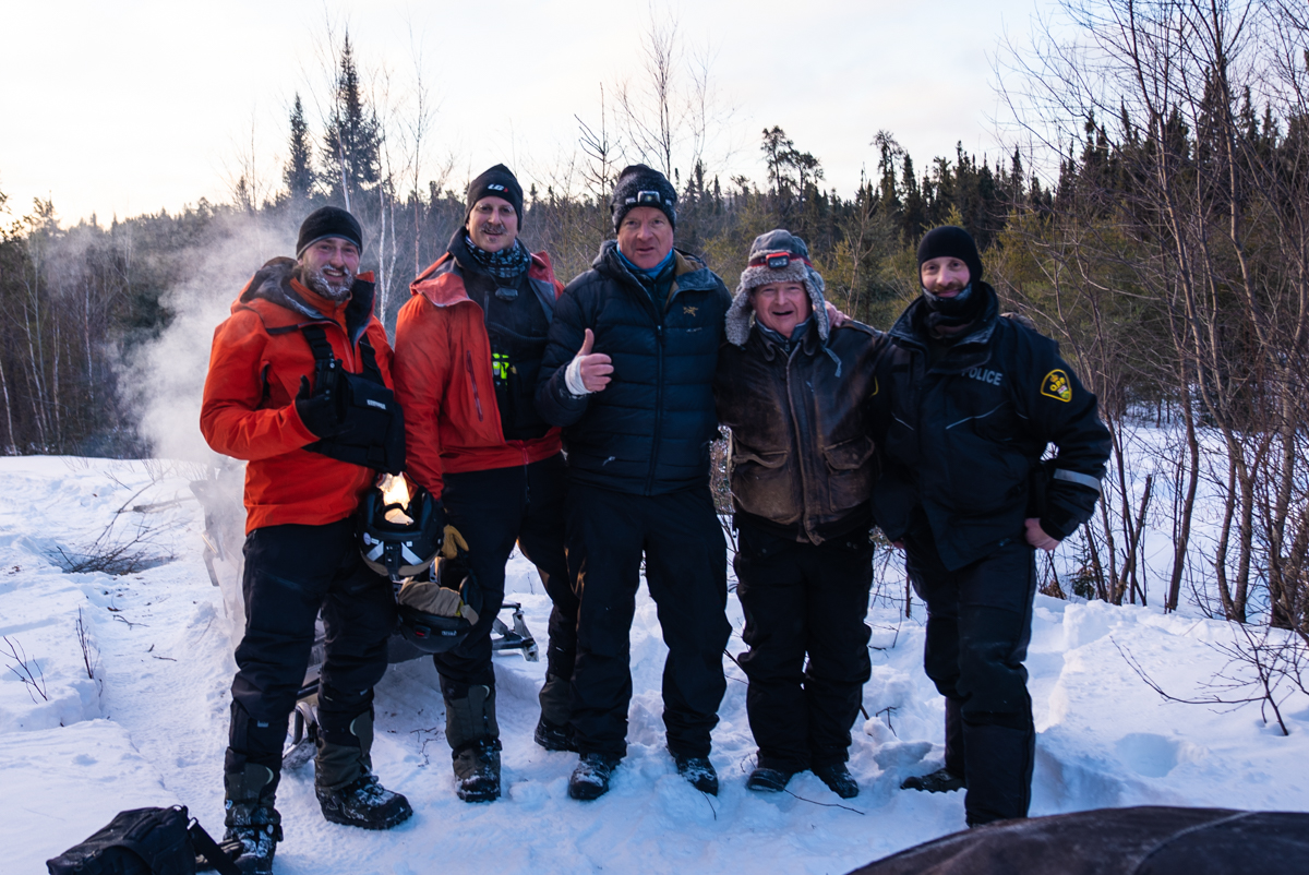 Plane crash rescue team with Tom Comet and Paul Briggs