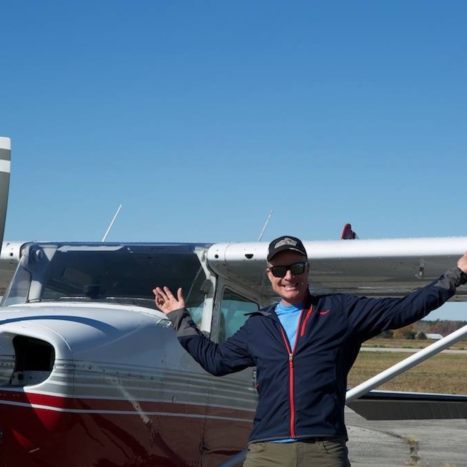 Tom Comet - newly minted airplane pilot