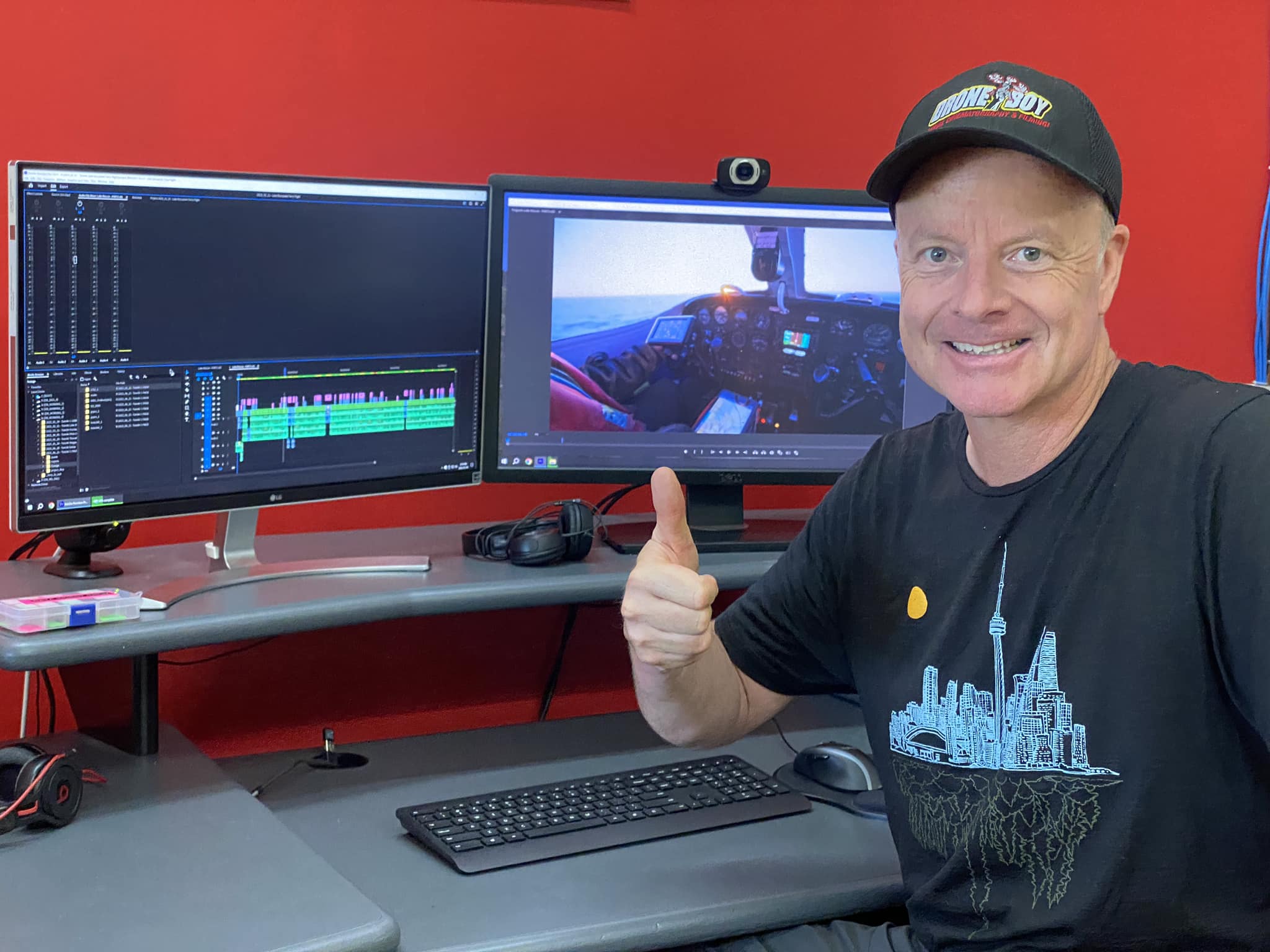 aviation youtube editing